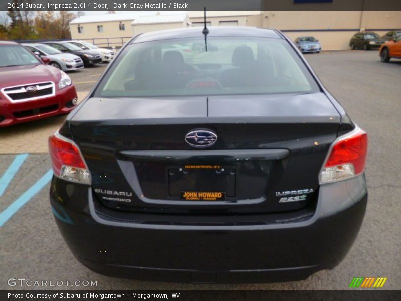 Dark Gray Metallic / Black 2014 Subaru Impreza 2.0i 4 Door