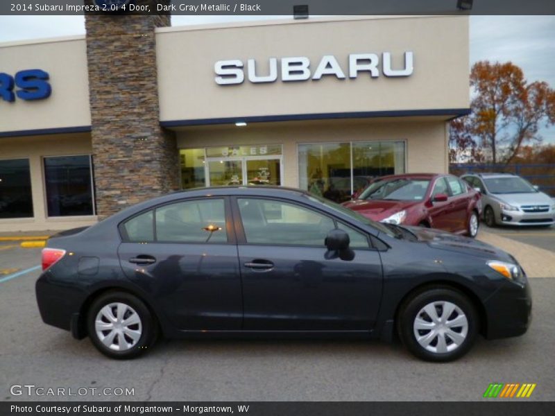 Dark Gray Metallic / Black 2014 Subaru Impreza 2.0i 4 Door