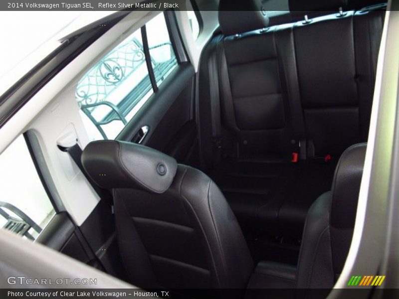 Reflex Silver Metallic / Black 2014 Volkswagen Tiguan SEL