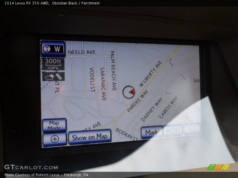 Obsidian Black / Parchment 2014 Lexus RX 350 AWD