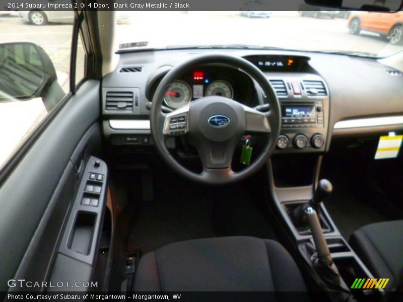Dark Gray Metallic / Black 2014 Subaru Impreza 2.0i 4 Door