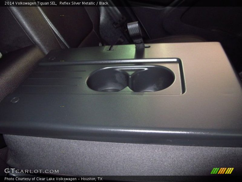 Reflex Silver Metallic / Black 2014 Volkswagen Tiguan SEL