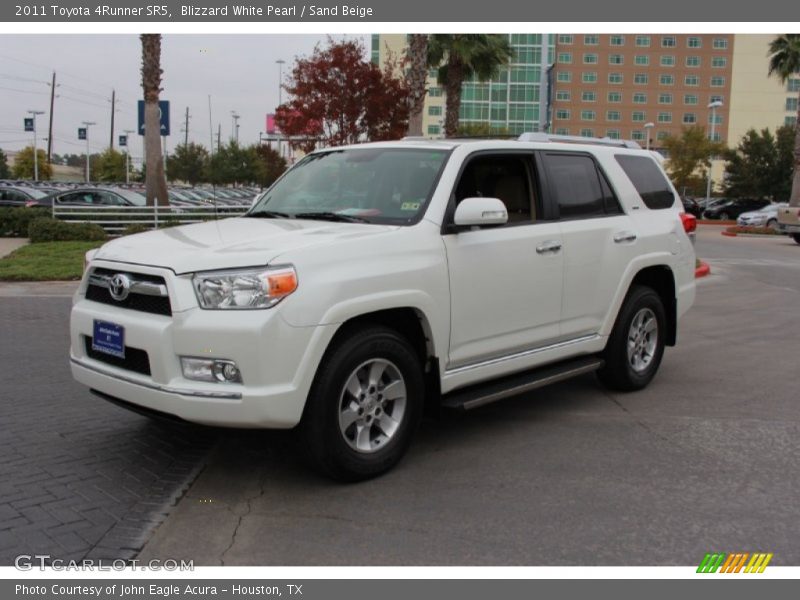 Blizzard White Pearl / Sand Beige 2011 Toyota 4Runner SR5