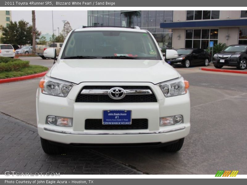 Blizzard White Pearl / Sand Beige 2011 Toyota 4Runner SR5