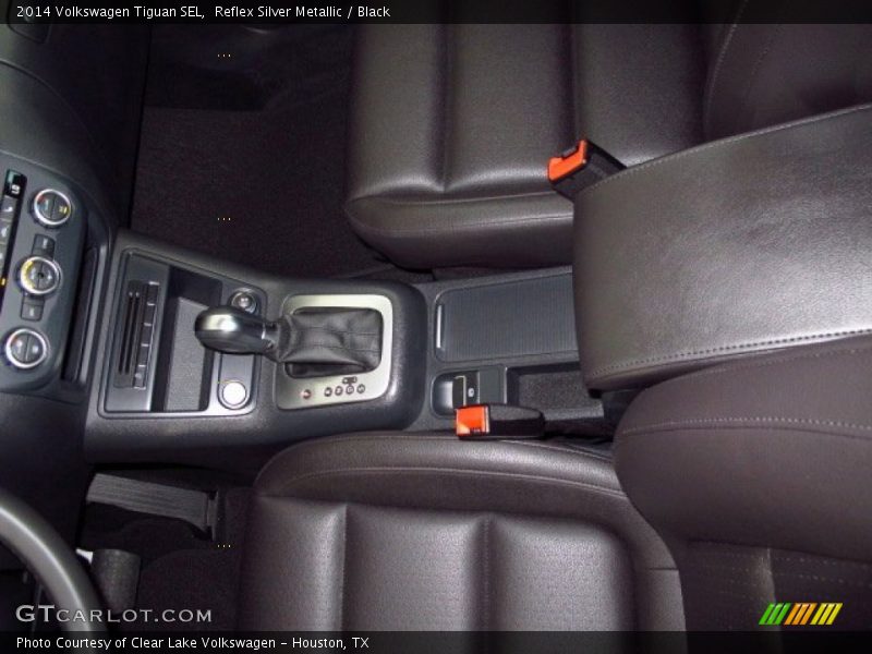 Reflex Silver Metallic / Black 2014 Volkswagen Tiguan SEL