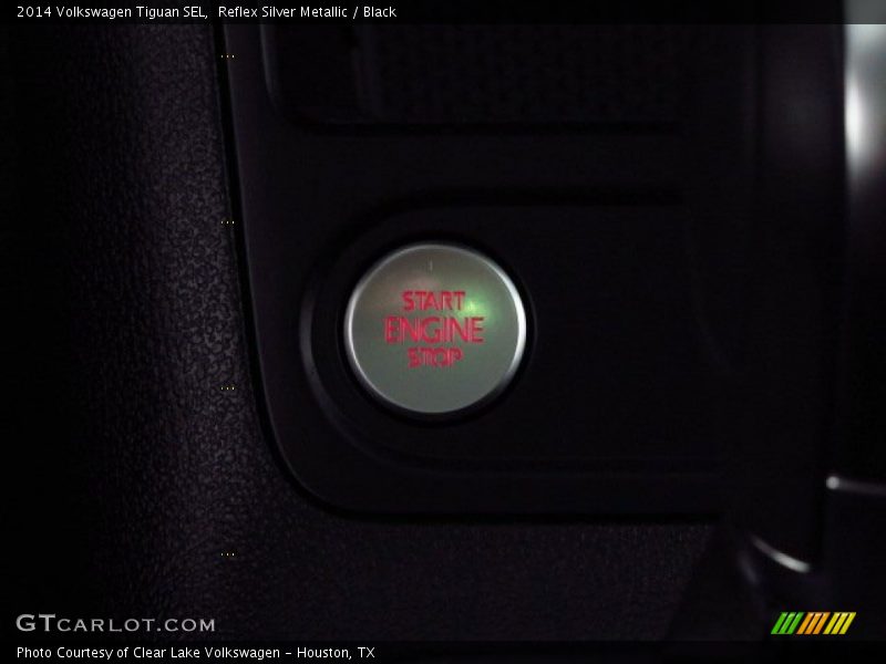 Reflex Silver Metallic / Black 2014 Volkswagen Tiguan SEL