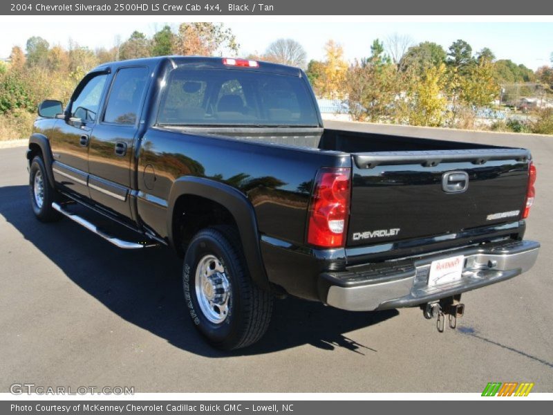 Black / Tan 2004 Chevrolet Silverado 2500HD LS Crew Cab 4x4