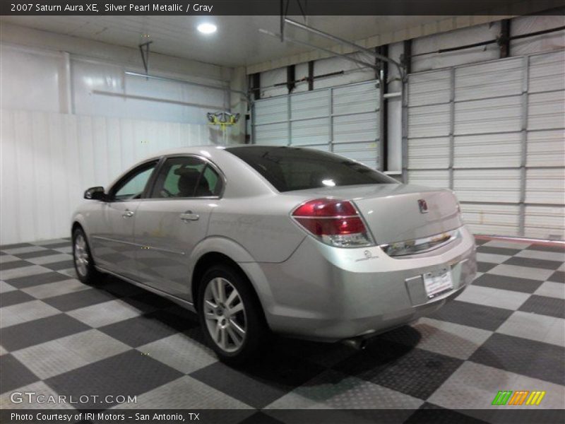 Silver Pearl Metallic / Gray 2007 Saturn Aura XE