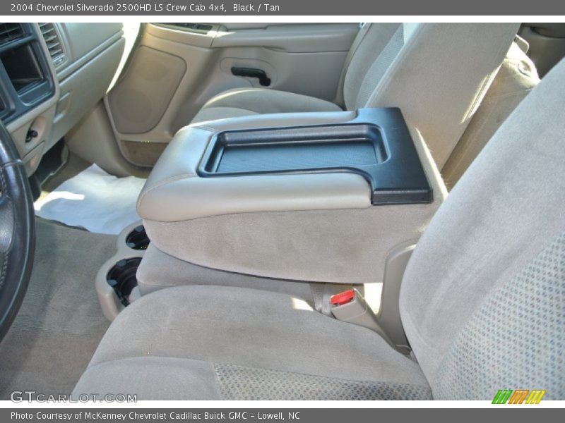 Black / Tan 2004 Chevrolet Silverado 2500HD LS Crew Cab 4x4