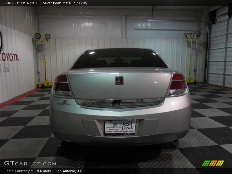 Silver Pearl Metallic / Gray 2007 Saturn Aura XE