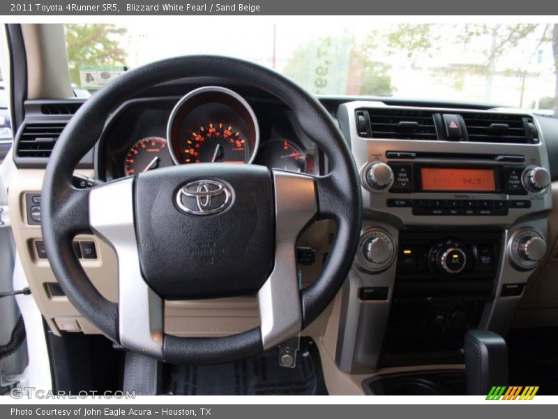 Blizzard White Pearl / Sand Beige 2011 Toyota 4Runner SR5