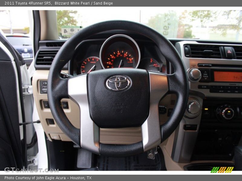 Blizzard White Pearl / Sand Beige 2011 Toyota 4Runner SR5