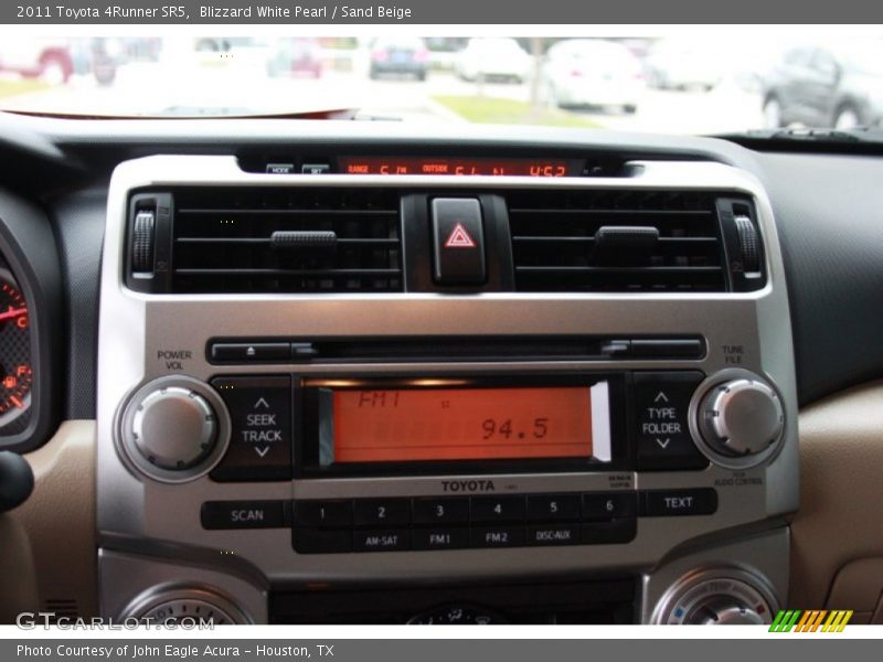 Blizzard White Pearl / Sand Beige 2011 Toyota 4Runner SR5