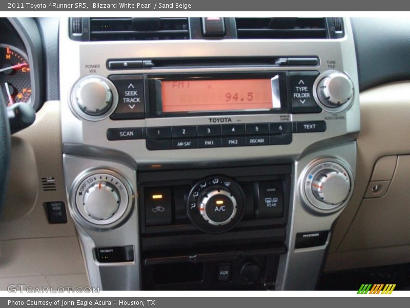 Blizzard White Pearl / Sand Beige 2011 Toyota 4Runner SR5