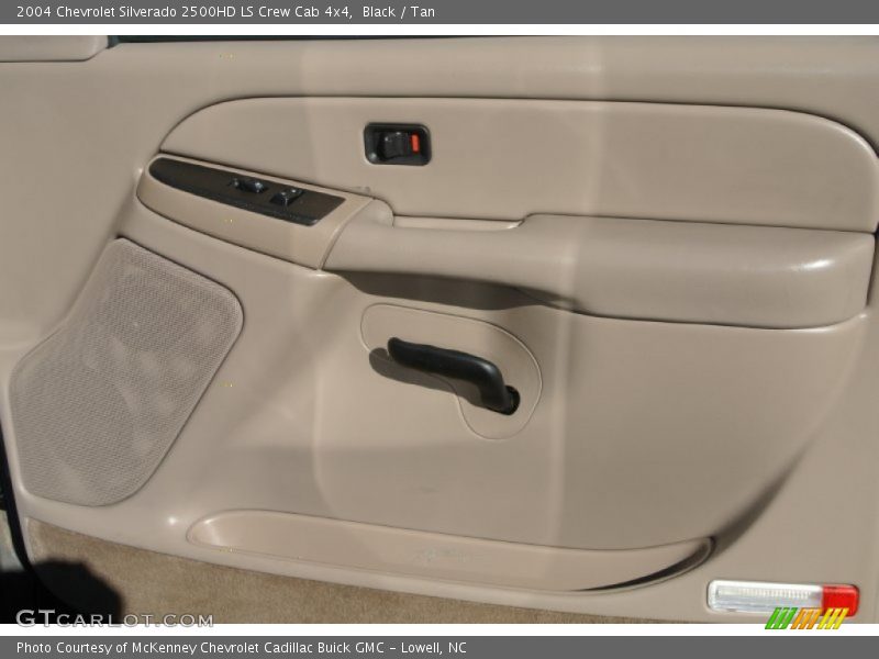 Black / Tan 2004 Chevrolet Silverado 2500HD LS Crew Cab 4x4