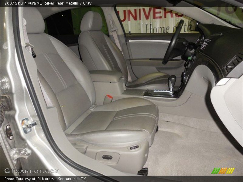 Silver Pearl Metallic / Gray 2007 Saturn Aura XE
