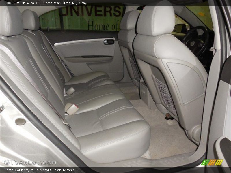 Silver Pearl Metallic / Gray 2007 Saturn Aura XE