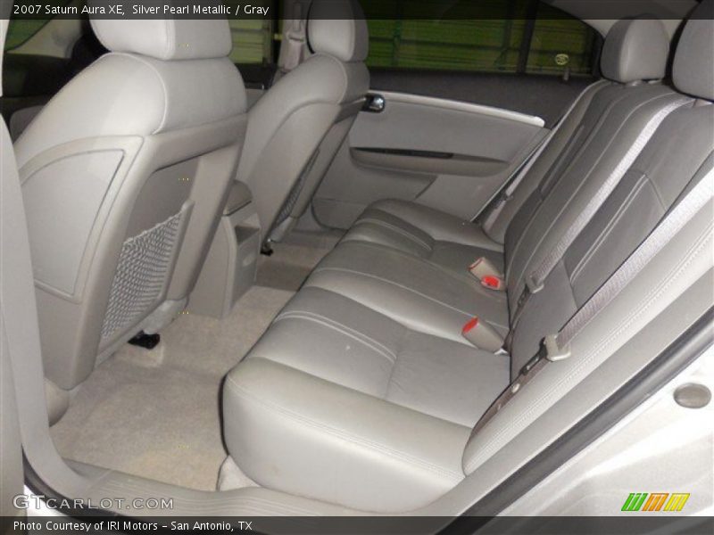 Silver Pearl Metallic / Gray 2007 Saturn Aura XE
