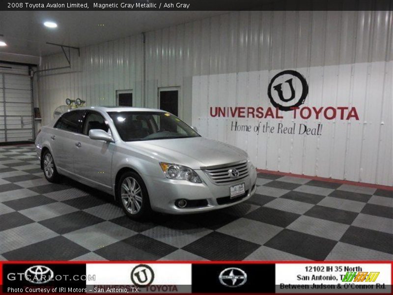 Magnetic Gray Metallic / Ash Gray 2008 Toyota Avalon Limited