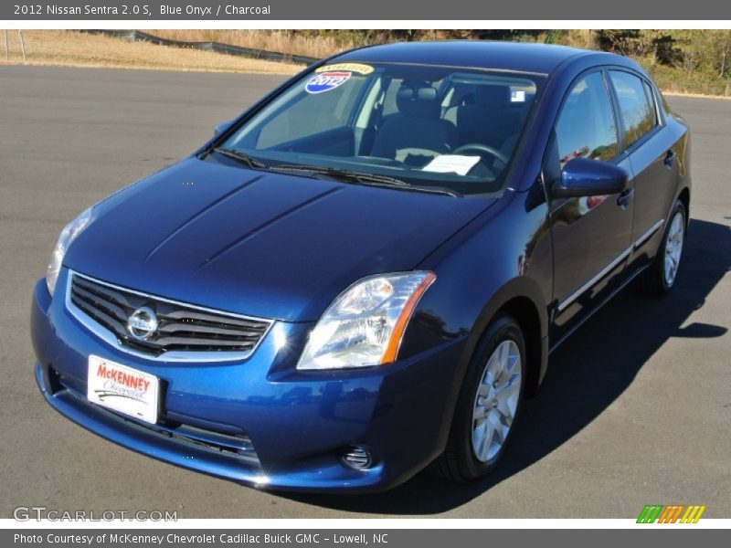Blue Onyx / Charcoal 2012 Nissan Sentra 2.0 S