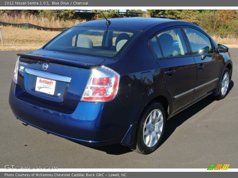 Blue Onyx / Charcoal 2012 Nissan Sentra 2.0 S