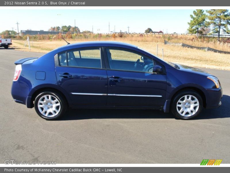 Blue Onyx / Charcoal 2012 Nissan Sentra 2.0 S
