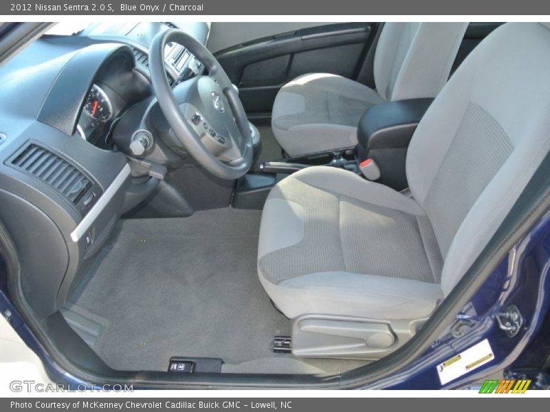 Blue Onyx / Charcoal 2012 Nissan Sentra 2.0 S
