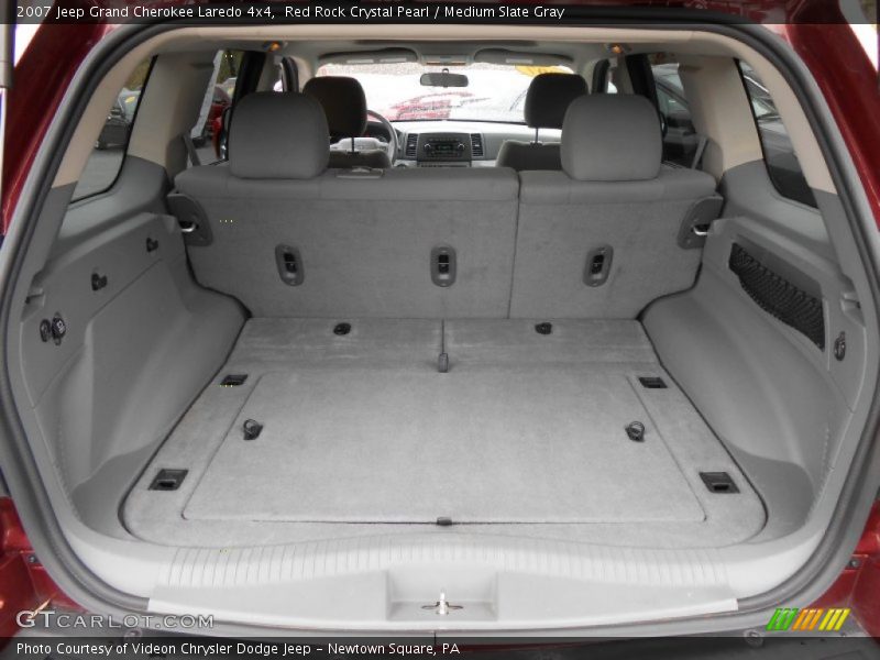 Red Rock Crystal Pearl / Medium Slate Gray 2007 Jeep Grand Cherokee Laredo 4x4