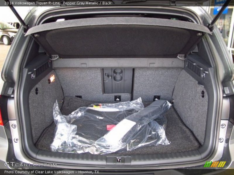 Pepper Gray Metallic / Black 2014 Volkswagen Tiguan R-Line