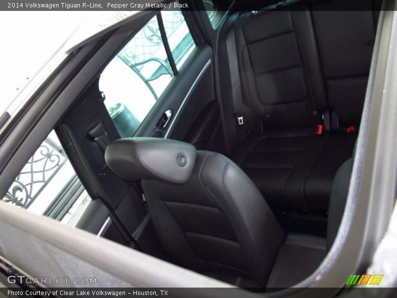 Pepper Gray Metallic / Black 2014 Volkswagen Tiguan R-Line