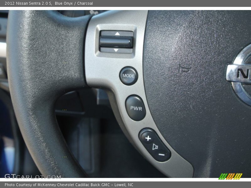 Blue Onyx / Charcoal 2012 Nissan Sentra 2.0 S