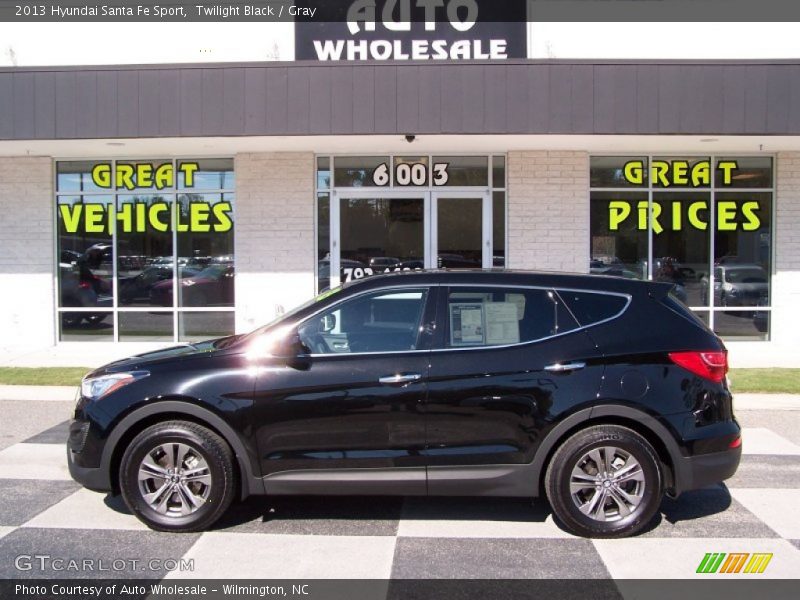 Twilight Black / Gray 2013 Hyundai Santa Fe Sport