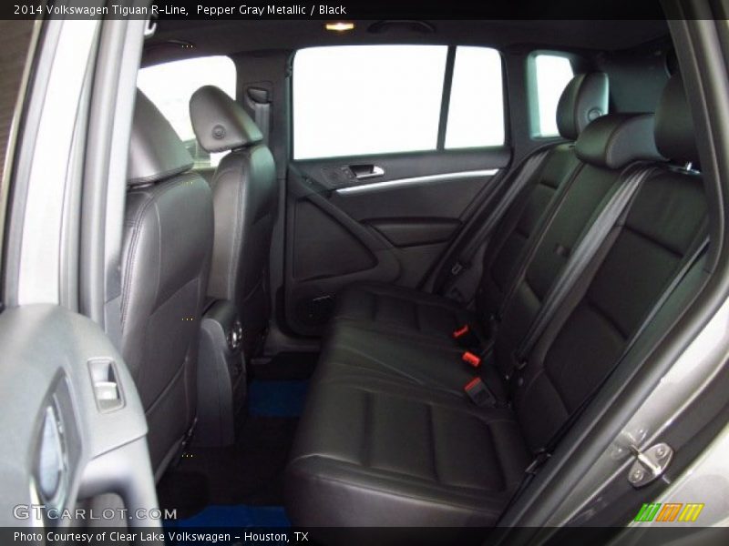 Pepper Gray Metallic / Black 2014 Volkswagen Tiguan R-Line