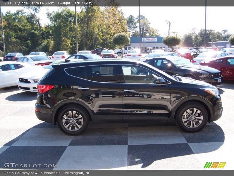Twilight Black / Gray 2013 Hyundai Santa Fe Sport