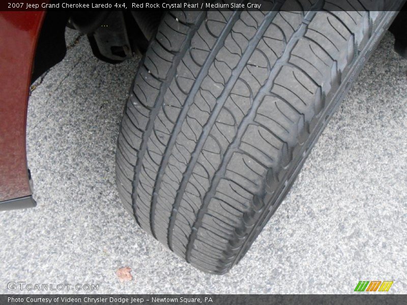 Red Rock Crystal Pearl / Medium Slate Gray 2007 Jeep Grand Cherokee Laredo 4x4