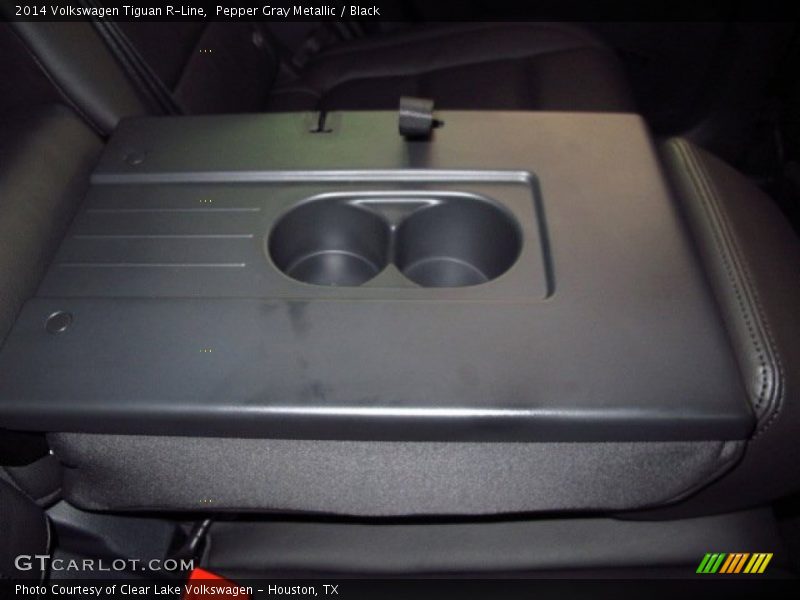 Pepper Gray Metallic / Black 2014 Volkswagen Tiguan R-Line