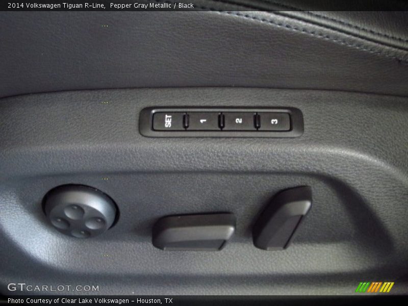 Pepper Gray Metallic / Black 2014 Volkswagen Tiguan R-Line