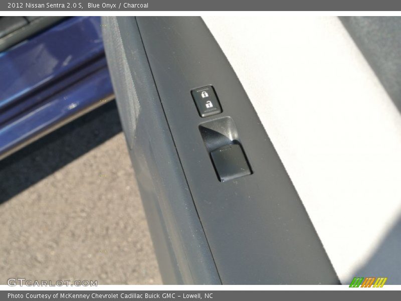 Blue Onyx / Charcoal 2012 Nissan Sentra 2.0 S