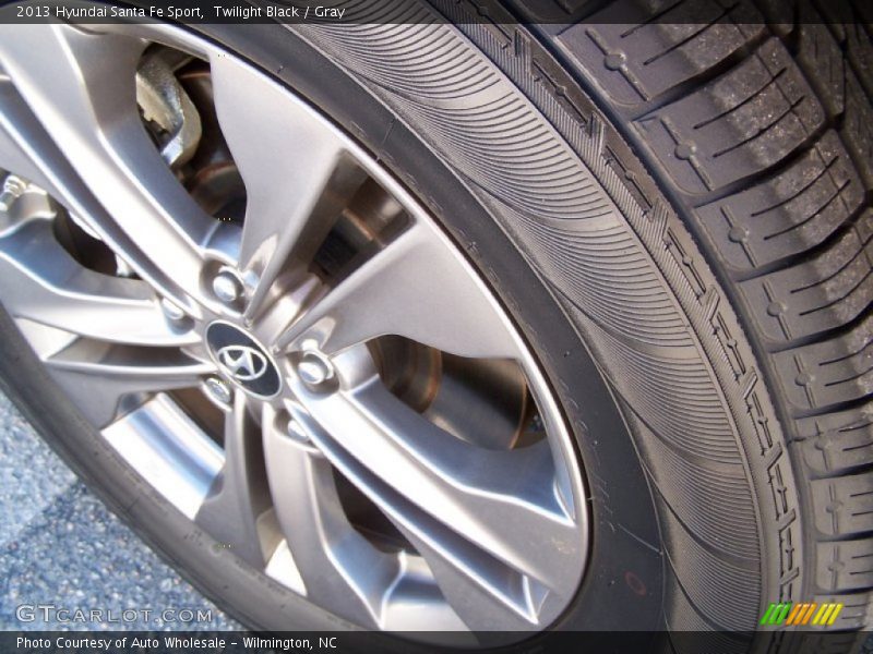 Twilight Black / Gray 2013 Hyundai Santa Fe Sport