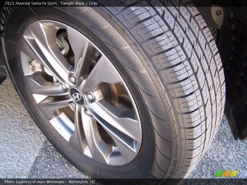 Twilight Black / Gray 2013 Hyundai Santa Fe Sport