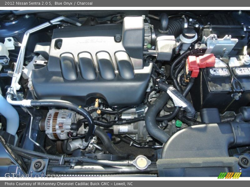 Blue Onyx / Charcoal 2012 Nissan Sentra 2.0 S