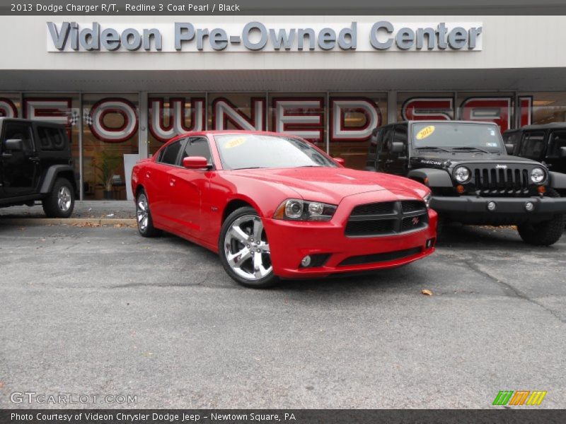 Redline 3 Coat Pearl / Black 2013 Dodge Charger R/T