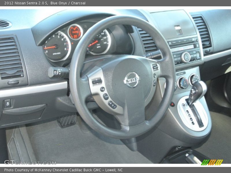 Blue Onyx / Charcoal 2012 Nissan Sentra 2.0 S