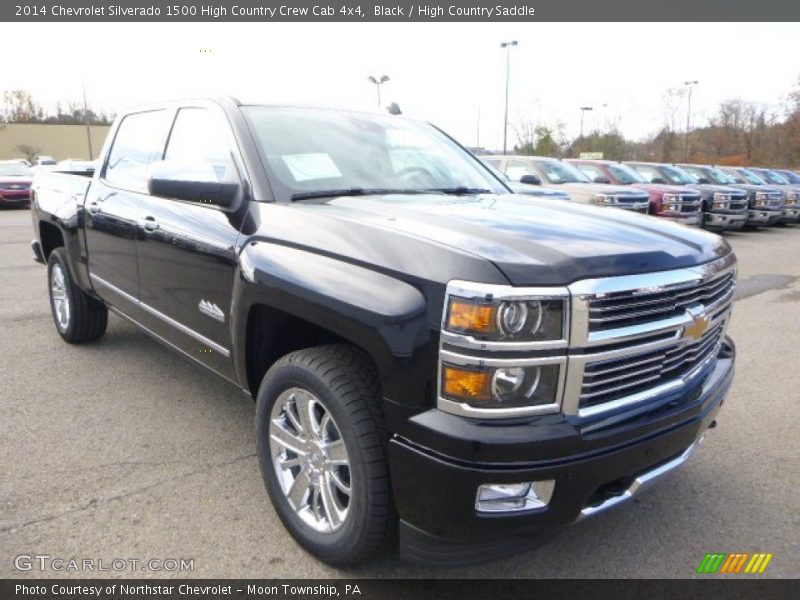 Front 3/4 View of 2014 Silverado 1500 High Country Crew Cab 4x4