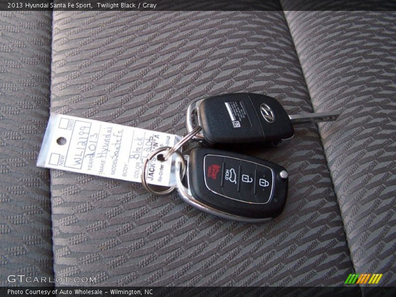 Twilight Black / Gray 2013 Hyundai Santa Fe Sport
