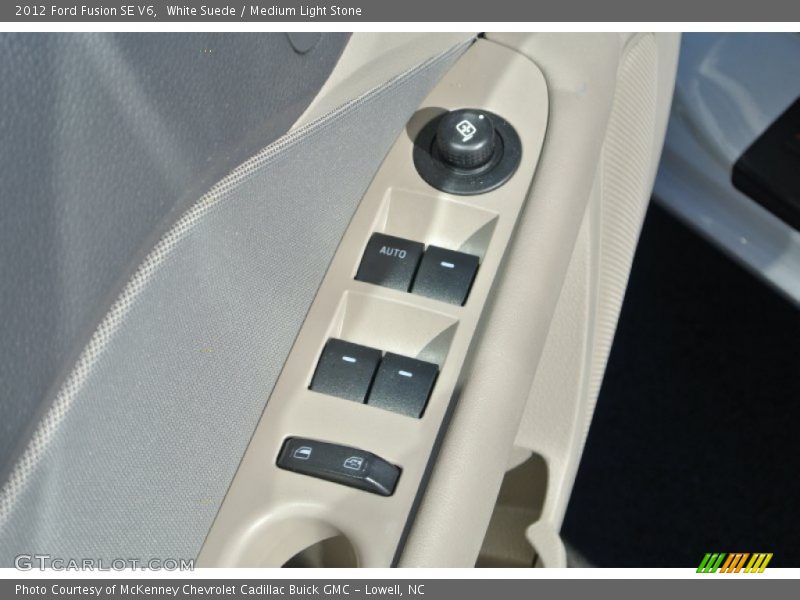 White Suede / Medium Light Stone 2012 Ford Fusion SE V6
