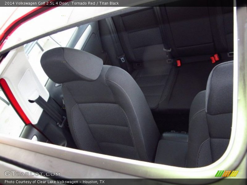 Tornado Red / Titan Black 2014 Volkswagen Golf 2.5L 4 Door