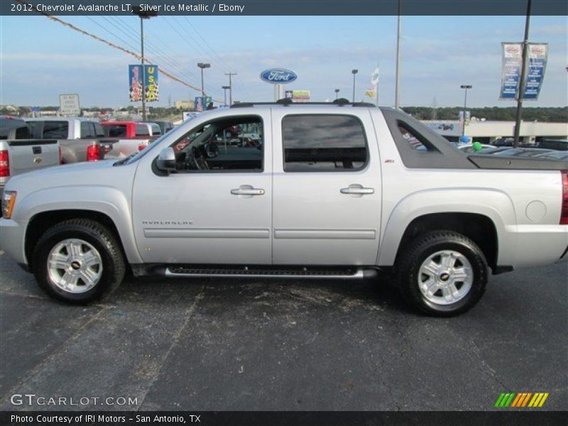 Silver Ice Metallic / Ebony 2012 Chevrolet Avalanche LT