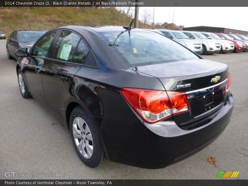 Black Granite Metallic / Jet Black/Medium Titanium 2014 Chevrolet Cruze LS