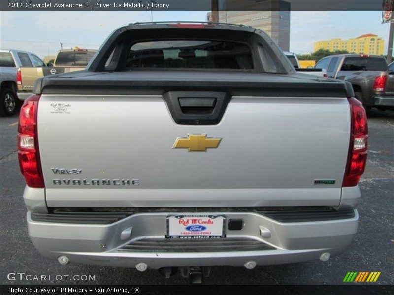 Silver Ice Metallic / Ebony 2012 Chevrolet Avalanche LT